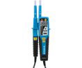 Voltage and Continuity Tester, IP64, Backlit LCD, Visual